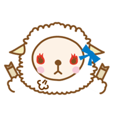 Twin sheep2 sticker #4078046