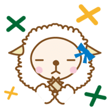 Twin sheep2 sticker #4078049
