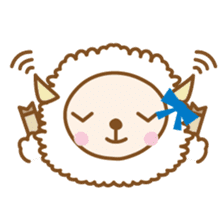 Twin sheep2 sticker #4078054