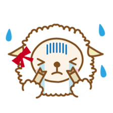 Twin sheep2 sticker #4078055