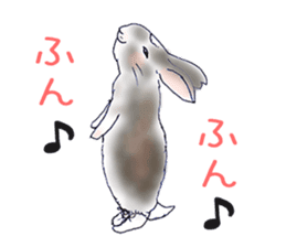 Small Rabbit and Sasuke of the Wind sticker #4078648