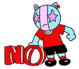 Tari and Nyanna 1950s.3 sticker #4078896