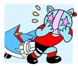 Tari and Nyanna 1950s.3 sticker #4078903