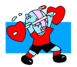 Tari and Nyanna 1950s.3 sticker #4078908