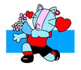 Tari and Nyanna 1950s.3 sticker #4078911