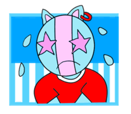 Tari and Nyanna 1950s.3 sticker #4078915