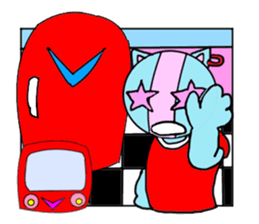 Tari and Nyanna 1950s.3 sticker #4078923