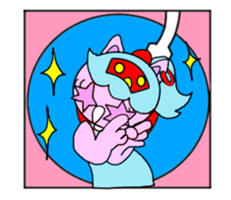 Tari and Nyanna 1950s.3 sticker #4078927