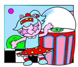 Tari and Nyanna 1950s.3 sticker #4078929