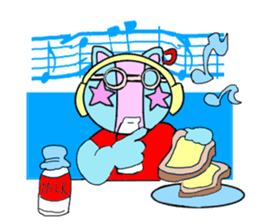 Tari and Nyanna 1950s.3 sticker #4078932