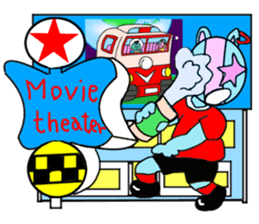 Tari and Nyanna 1950s.3 sticker #4078935