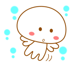 Jellyfish "KURA-chan" sticker #4079457