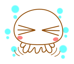 Jellyfish "KURA-chan" sticker #4079469