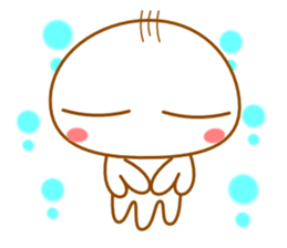 Jellyfish "KURA-chan" sticker #4079478