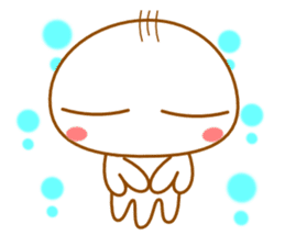 Jellyfish "KURA-chan" sticker #4079478