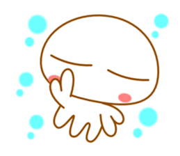 Jellyfish "KURA-chan" sticker #4079486