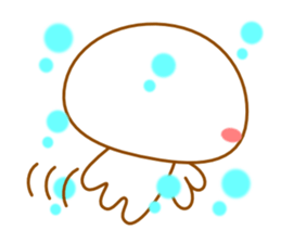 Jellyfish "KURA-chan" sticker #4079487