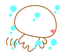 Jellyfish "KURA-chan" sticker #4079487