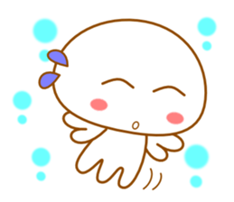 Jellyfish "KURA-chan" sticker #4079493