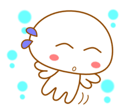 Jellyfish "KURA-chan" sticker #4079493