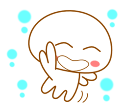 Jellyfish "KURA-chan" sticker #4079494