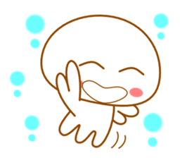 Jellyfish "KURA-chan" sticker #4079494