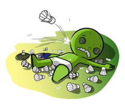 Mr.PB & Crazy Badminton Friends sticker #4080062