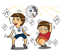 Mr.PB & Crazy Badminton Friends sticker #4080080