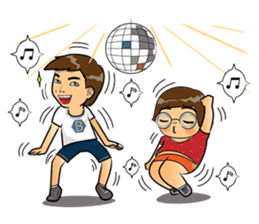 Mr.PB & Crazy Badminton Friends sticker #4080080