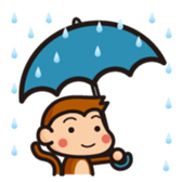 simple monkey part2 sticker #4080341