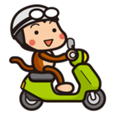 simple monkey part2 sticker #4080350