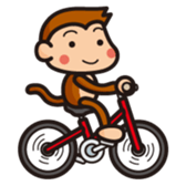 simple monkey part2 sticker #4080351