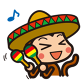 simple monkey part2 sticker #4080362