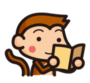 simple monkey part2 sticker #4080364