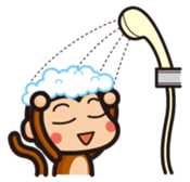 simple monkey part2 sticker #4080371