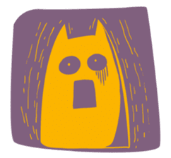 Purple Cat sticker #4080458