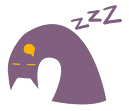 Purple Cat sticker #4080460