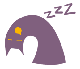 Purple Cat sticker #4080460