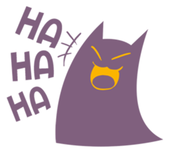 Purple Cat sticker #4080476