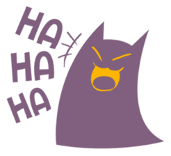 Purple Cat sticker #4080476