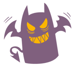 Purple Cat sticker #4080486