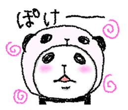 Panda in panda (spring version) sticker #4080721