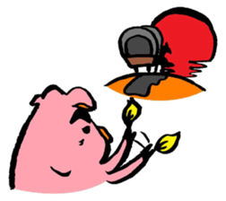 Choi walther pig sticker #4080886