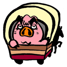 Choi walther pig sticker #4080887