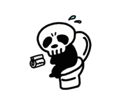 Skull life Sticker sticker #4080917