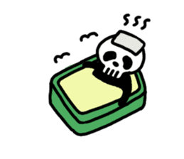 Skull life Sticker sticker #4080920