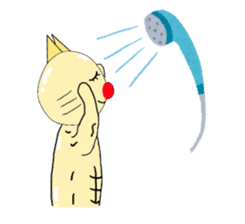 The Muscle Cat sticker #4081477