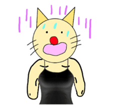 The Muscle Cat sticker #4081490