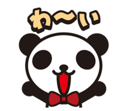 white&black panda vol.9 sticker #4081667