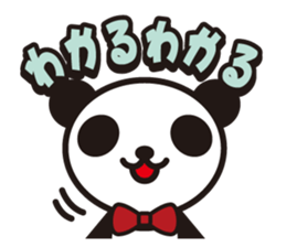 white&black panda vol.9 sticker #4081669